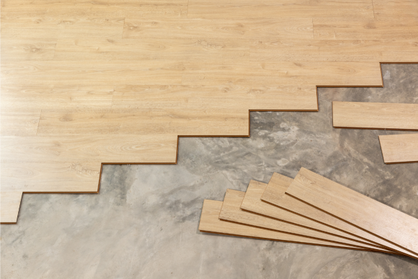 parquet en bois massif contrecollé