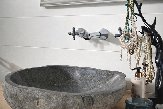 Panneau Lambris Bocado dans une salle de bain