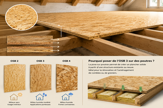 usage poutres OSB3