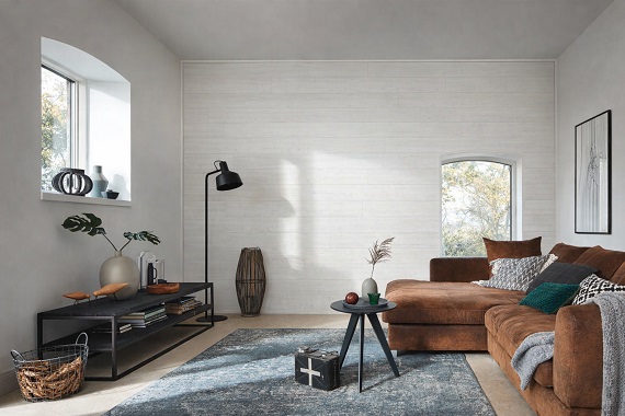 Panneau Lambris Tertio dans un intérieur de maison