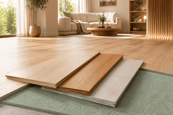 Quel revêtement de sol choisir avec une isolation acoustique ?