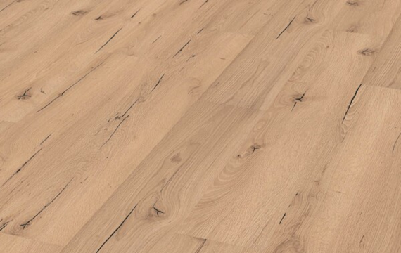Parquet stratifié chêne fissuré clair
