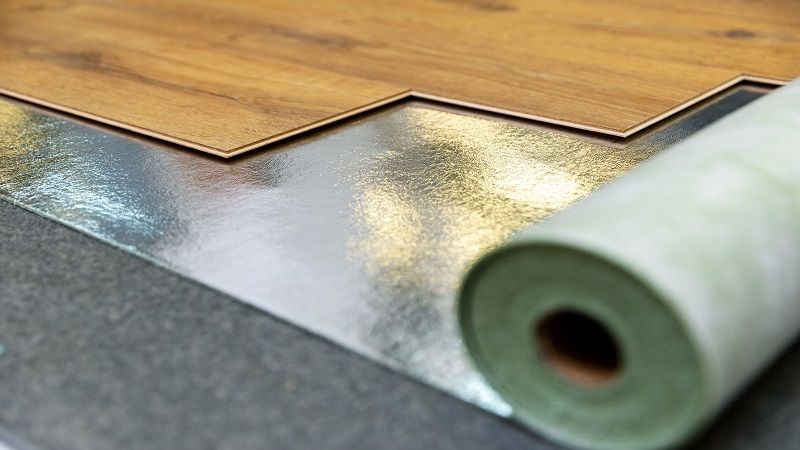 sous-couches parquet rouleau