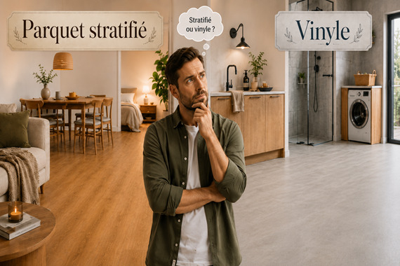 Parquet stratifié ou vinyle : lequel choisir ?
