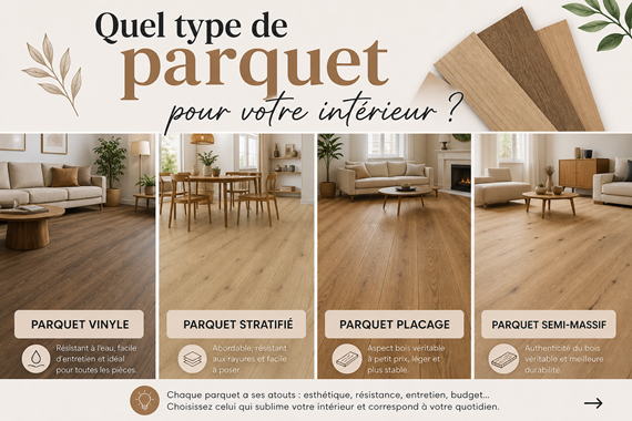 Type de parquet adapté pour votre intérieur